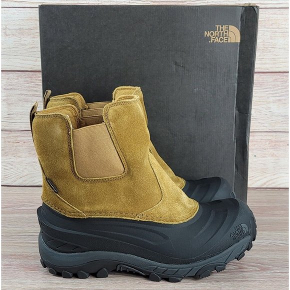 NEW The North Face Chilkat Winter Boots Men\'s Size 8 Pull On Waterpoof Shoes